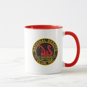 Mug Logos du Club DeSoto Anniversaires 2026
