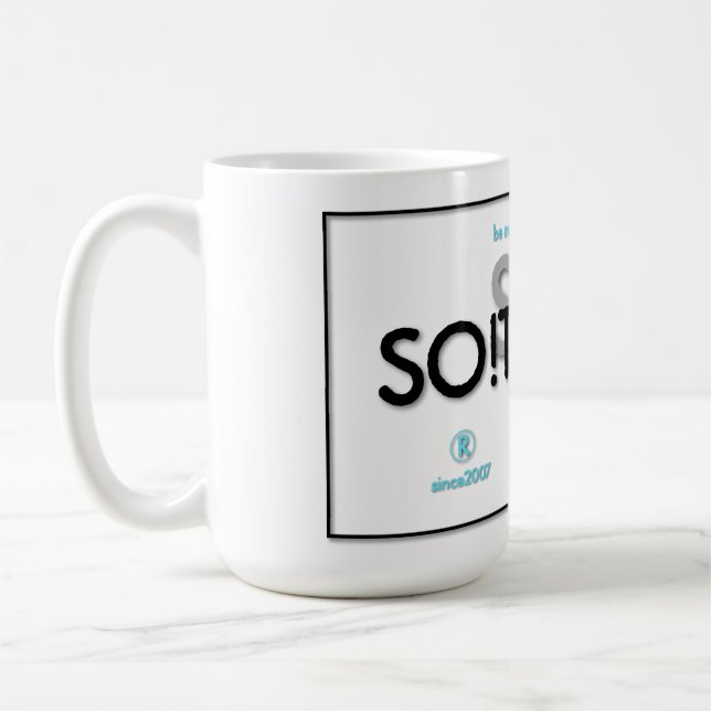 Mug Logos et slogans SO!Trouble (Gauche)