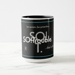 Mug Logos et slogans SO!Trouble