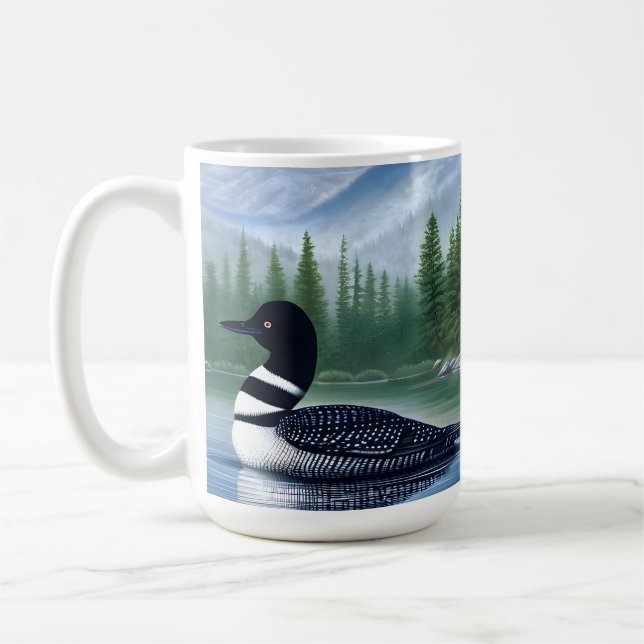 Mug Loin sauvage du Nord Majestic (Gauche)
