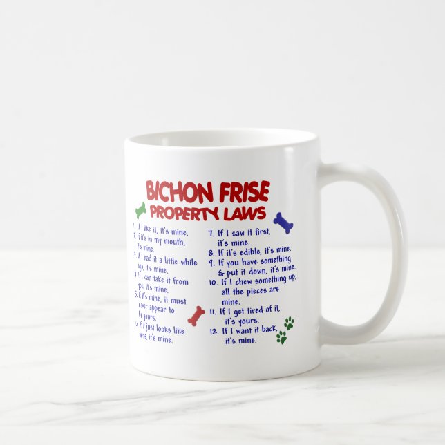 Mug Lois 2 de propriété de FRISE de BICHON (Droite)