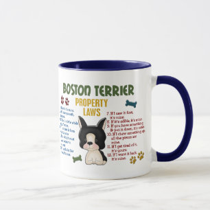 Mug Lois 4 de propriété de Boston Terrier
