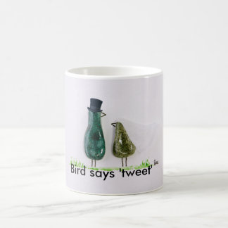 Mug L'oiseau dit tweet mariage amusant mariée et marié