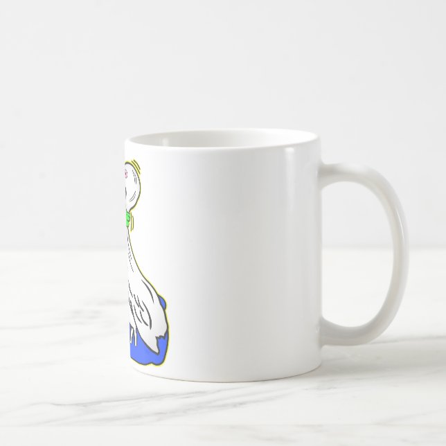 Mug L'oiseau d'obstruction de grenouille abandonnent (Droite)