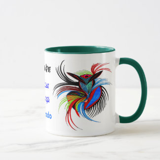 Mug L'oiseau latéral sauvage