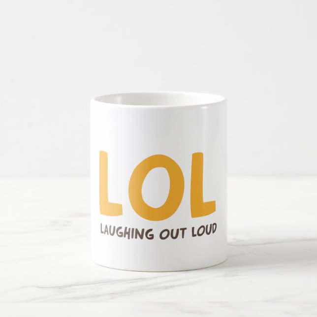 Mug LOL - Rire à haute voix (Centre)