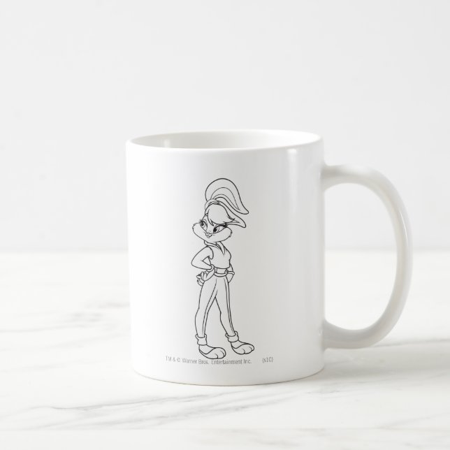 Mug Lola Bunny Décontracté (Droite)