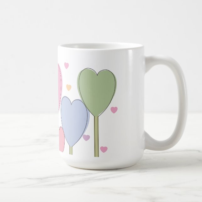 Mug Lollipops de coeur lunaire (Droite)