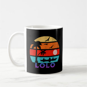 Mug Lolo Retro Sunset Ocean Grand-père