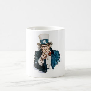 Mug L'Oncle Sam I veulent que vous customisiez avec