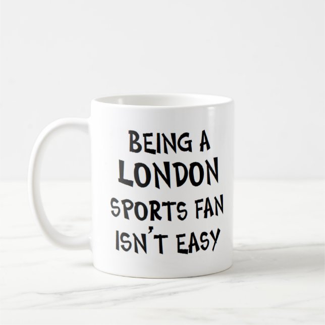 Mug london sports fan, being (Gauche)