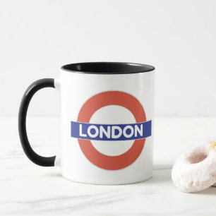 Mug Londres, avec drapeau d'union