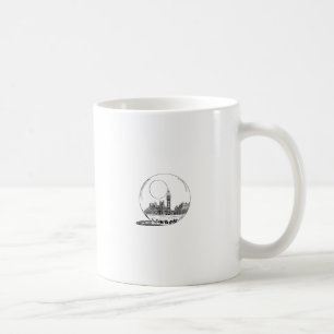Mug Londres dans une boule de verre.