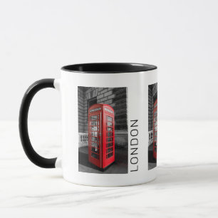 Mug Londres Téléphone Vintage Box UK Rétro Téléphone