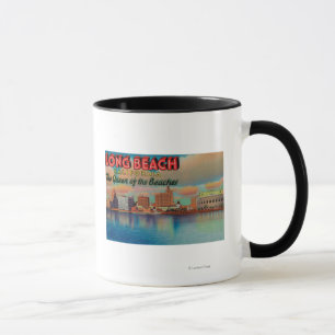 Mug Long Beach, la Californie - la reine des plages