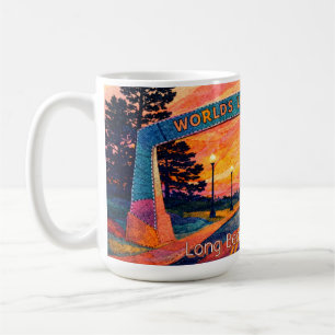 Mug Long Beach Washington Sunset Arch Scénique
