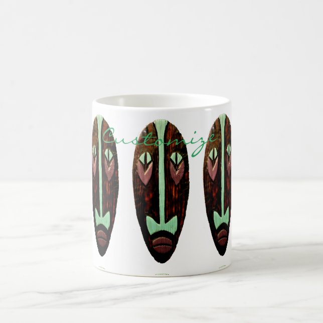 Mug Long Tonnerre de Masque Tiki (Centre)