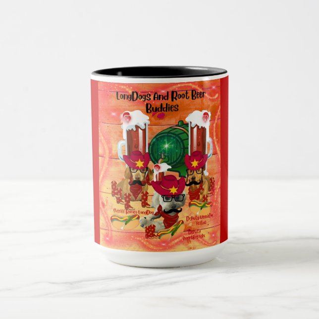 Mug LongDogs Et Les Amateurs De Bières Racines Café Mu (Centre)
