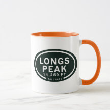 Longs Peak 4 000 M Colorado Montagnes Rocheuses