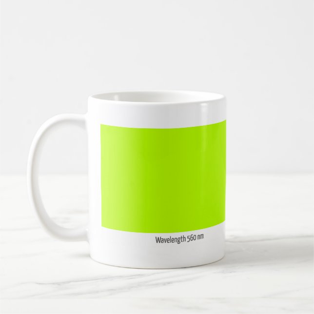 Mug Longueur d'onde 560 nanomètre (Gauche)