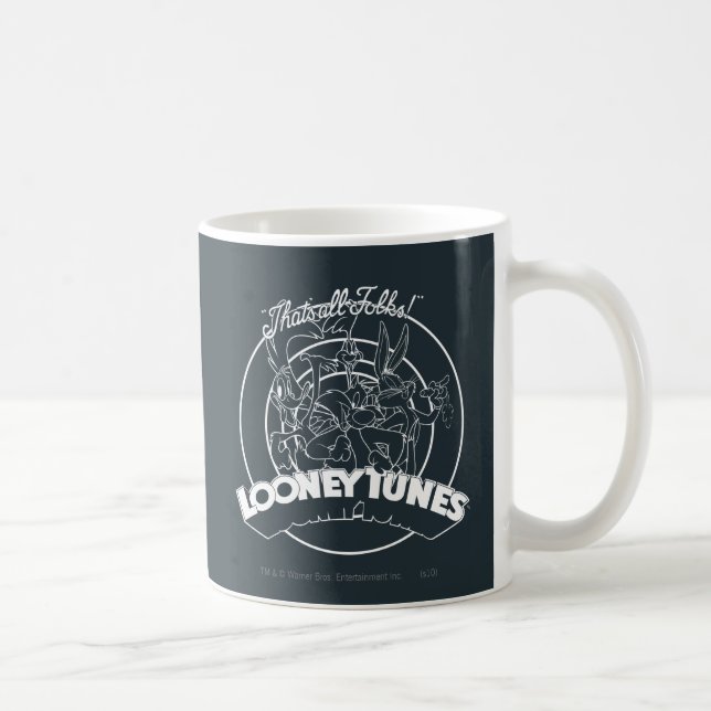MUG LOONEY TUNES™ C'EST TOUS LES FOLKS !™ (Droite)