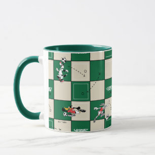 Mug LOONEY TUNES™ Motif Grille de Football