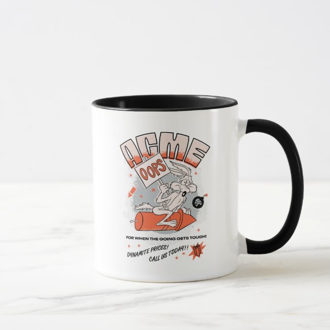 Mug LOONEY TUNES™ | WILE E. COYOTE™ ACME Dynamite (Droite)