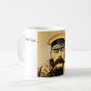 Mug Lord Kitchener Tea Mug, Je Veux Vous ..