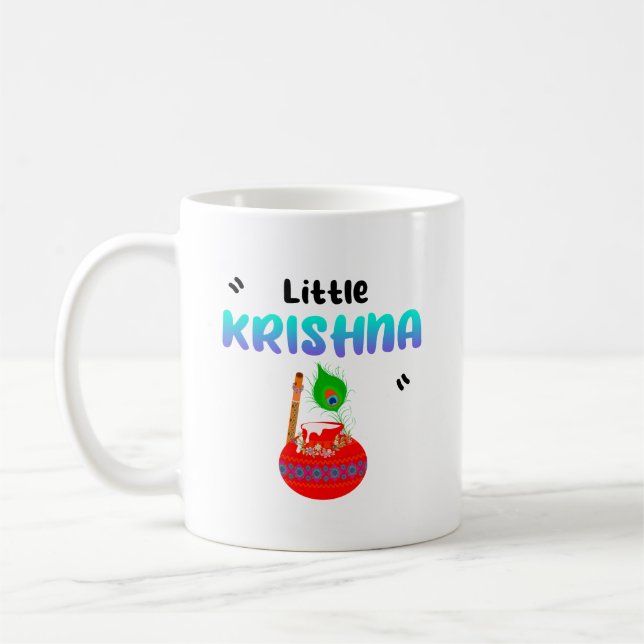 Mug Lord Krishna Janmashtami Laddu Gopal (Gauche)