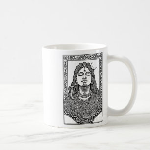 Mug Lord Shiva Mehendi Indienne Traditionnelle Et Mand