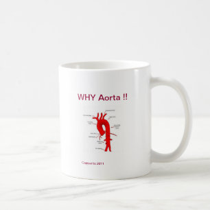 Mug L'original le seul POURQUOI aorte ! ! Café