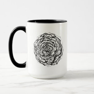 Mug L'Ornamental abstrait s'est levé
