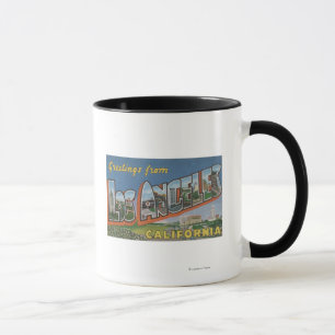 Mug Los Angeles, scènes de lettre de CaliforniaLarge