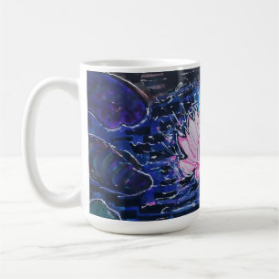 Mug Lotus dans l'eau sombre