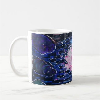 Mug Lotus dans l'eau sombre