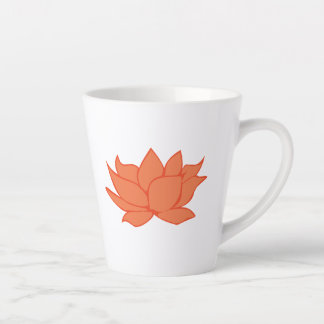 Mug Lotus Latte Orange