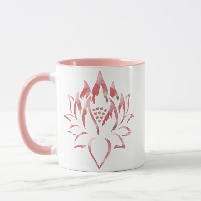 MUG LOTUS ROSE (Gauche)