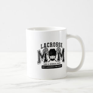 Mug Loud Fier Lacrosse Maman Joueur Mama Famille C drô