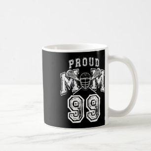 Mug Loud Fier Lacrosse Maman Nombre Joueur 99 Mama Fam