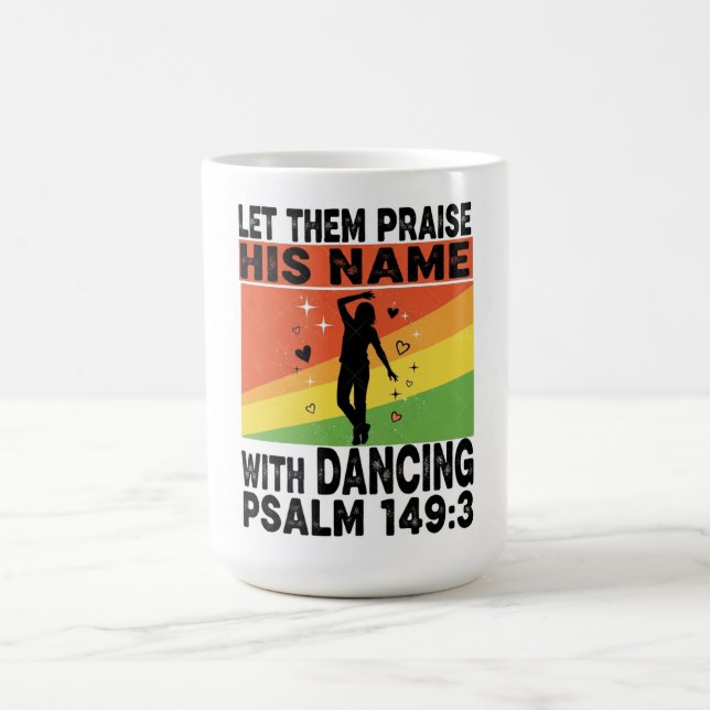 Mug Louer son nom design dansant (Centre)