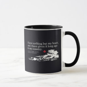 Mug Louis Riel Metis Leader Manitoba Canada