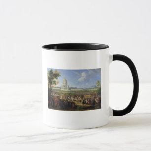 Mug Louis XIV son entourage visitant Les Invalides
