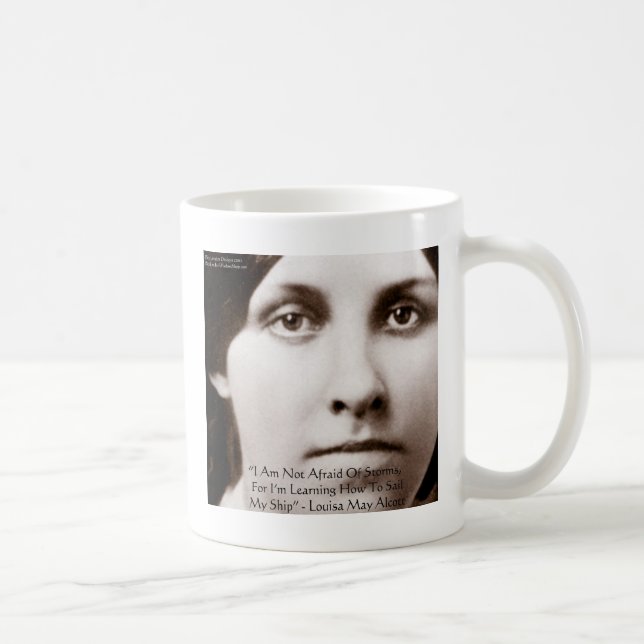 Mug Louisa May Aller "Apprendre À Naviguer" Cadeaux De (Droite)