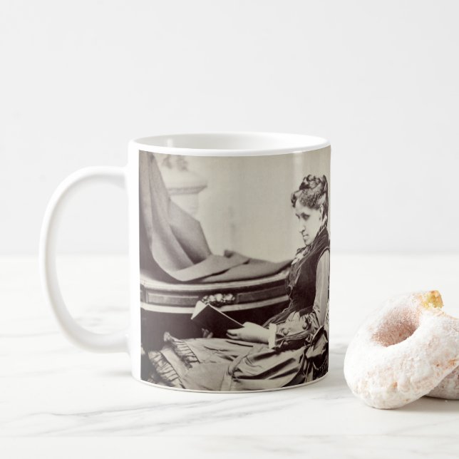 Mug Louisa peut photographie d'Alcott - affectueuse (Avec donut)