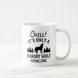 Mug Loup affamé au froid