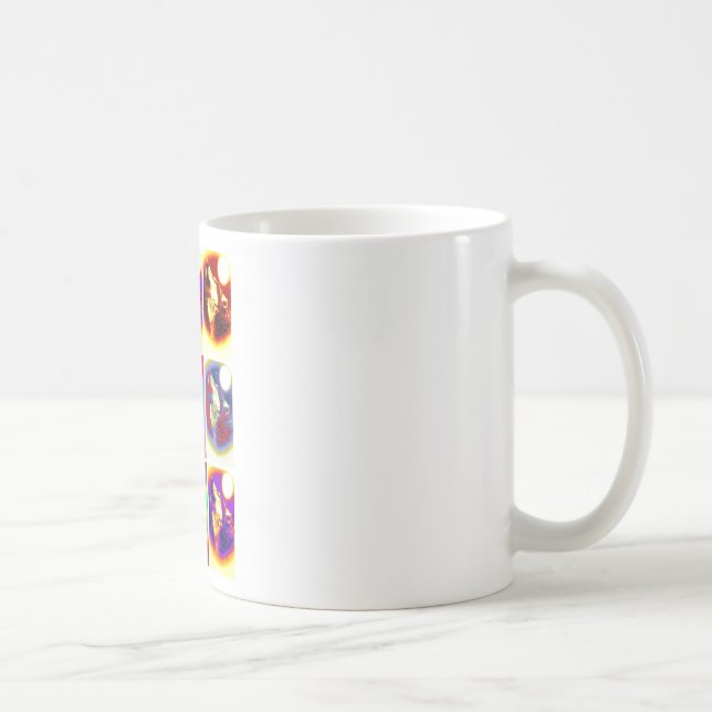 Mug Loup d'art pop (Droite)