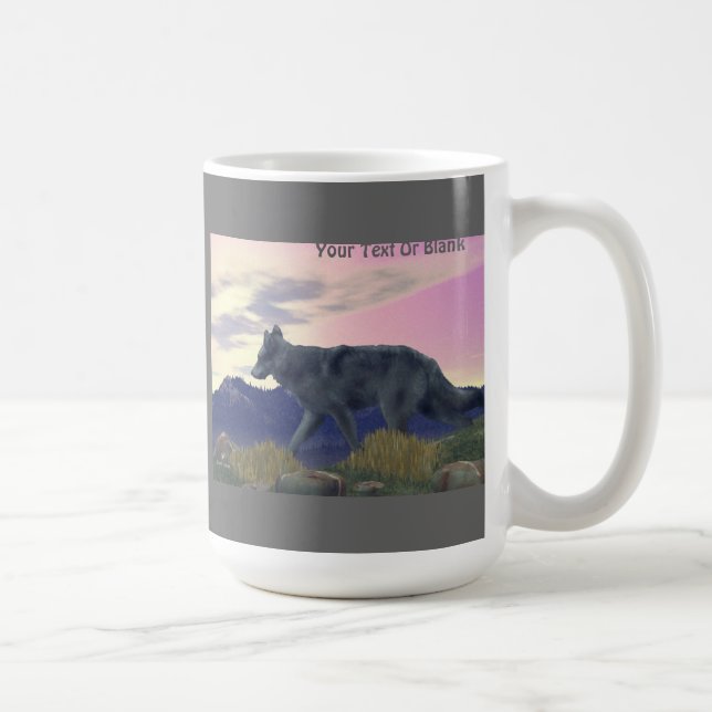 Mug Loup de grand pays (Droite)