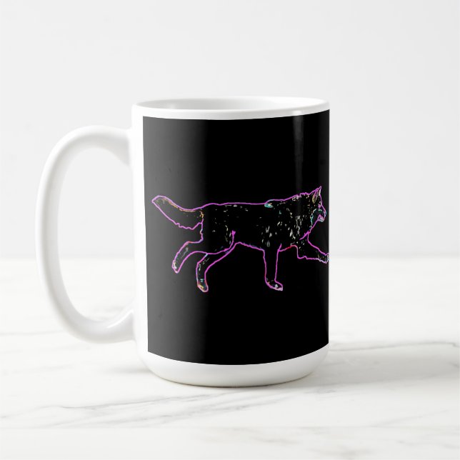 Mug Loup électrique (Gauche)
