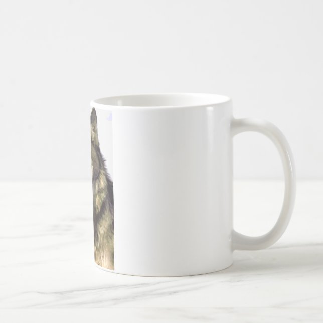 Mug Loup gris (Droite)