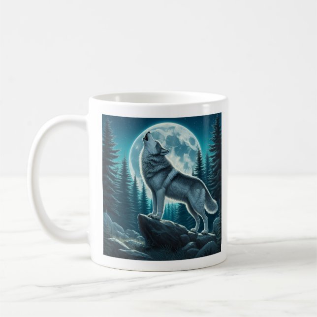 Mug Loup hurlant (Gauche)